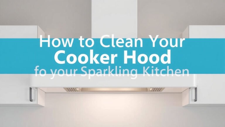 How to Clean Your Cooker Hood for a Sparkling Kitchen