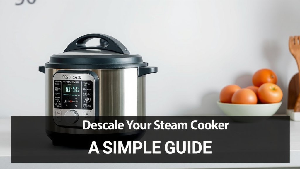 Descale Your Steam Cooker: A Simple Guide
