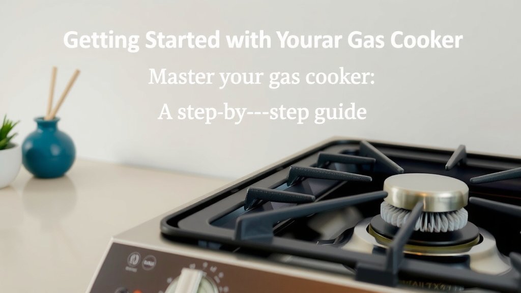 Getting Started with Your Gas Cooker