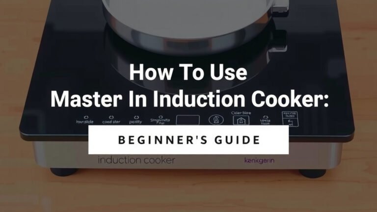 Master Your Induction Cooker: A Beginner's Guide