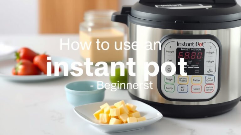 Master Your Instant Pot: A Beginner's Guide