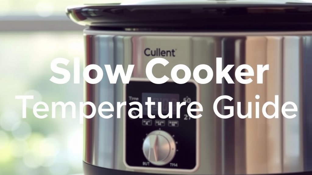 Slow Cooker Temperature Guide: How Hot Does It Get