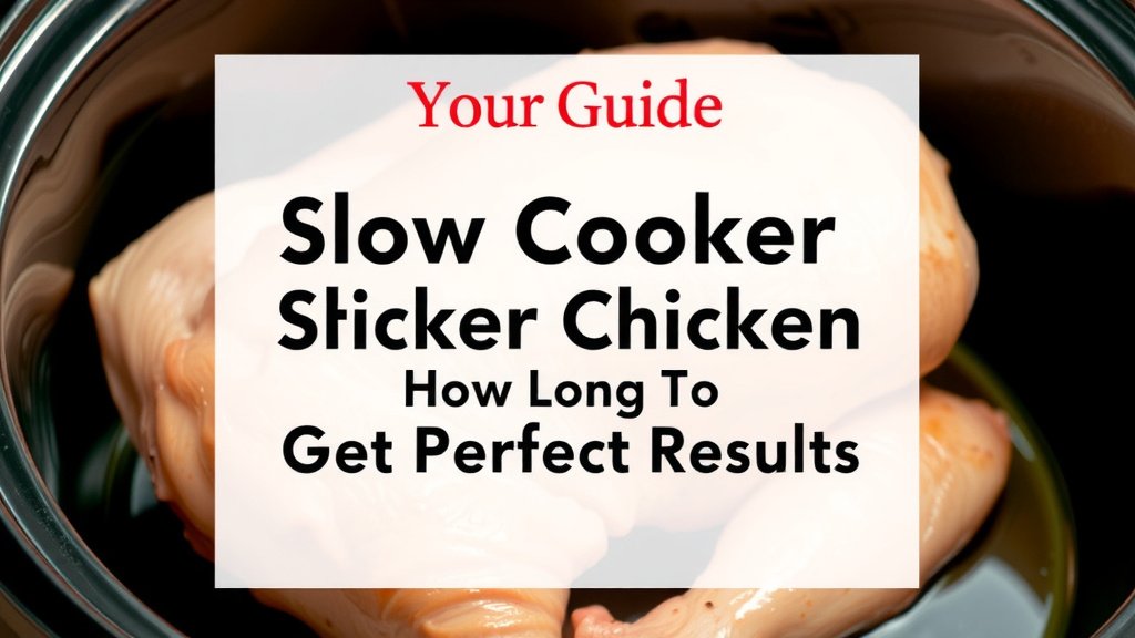 Your Guide to Slow Cooker Chicken Timing