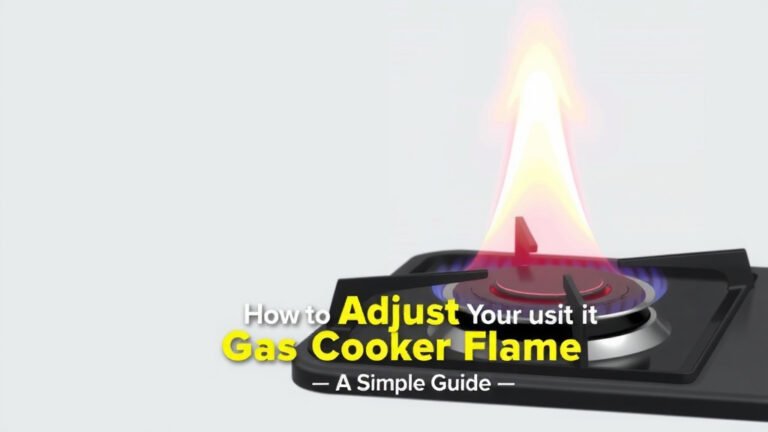 How to Adjust Your Gas Cooker Flame: A Simple Guide