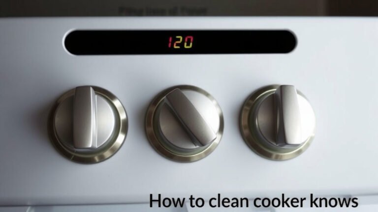 Easy Guide: How to Clean Cooker Knobs