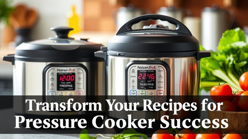 Transform Your Recipes for Pressure Cooker Success