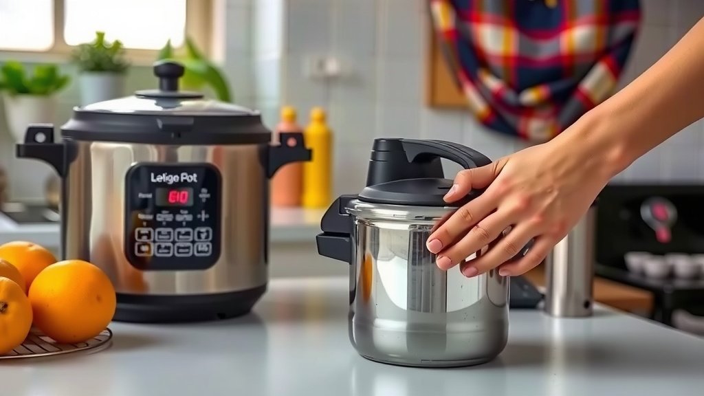 Using the Quick Release Method on Your Pressure Cooker