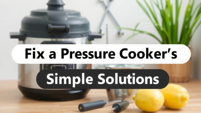 Fix a Pressure Cooker Not Sealing: Simple Solutions