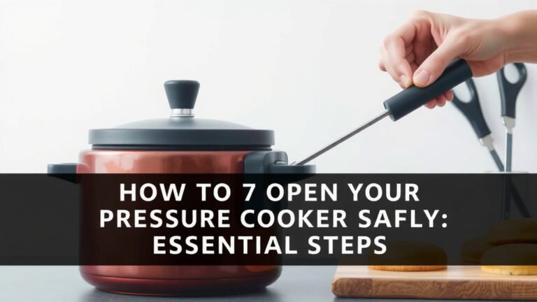 Open Your Pressure Cooker Safely: Essential Steps