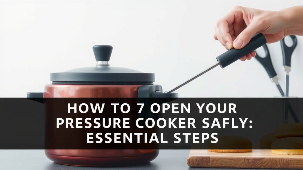 Open Your Pressure Cooker Safely: Essential Steps
