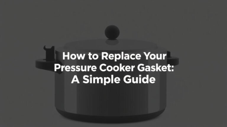 Replace Your Pressure Cooker Gasket: A Simple Guide