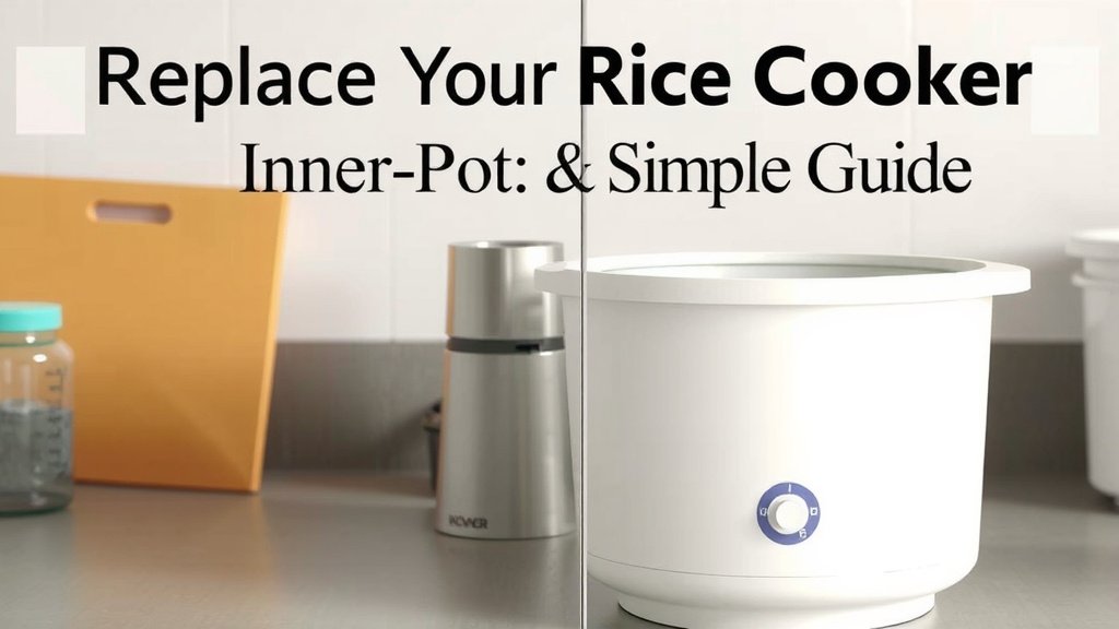 Finding a New Rice Cooker Inner Pot