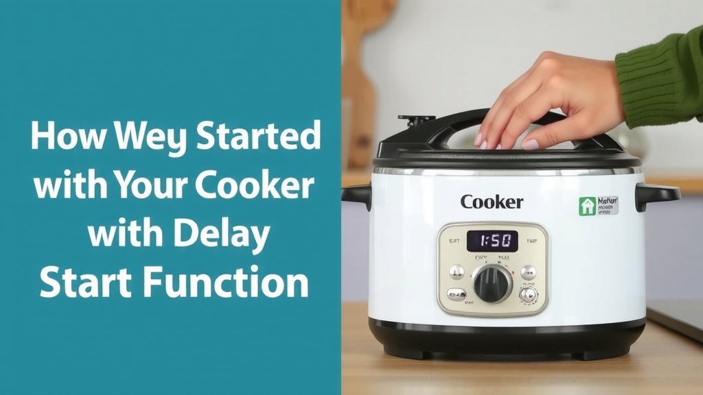 Getting Started with Your Cooker's Delay Start Feature