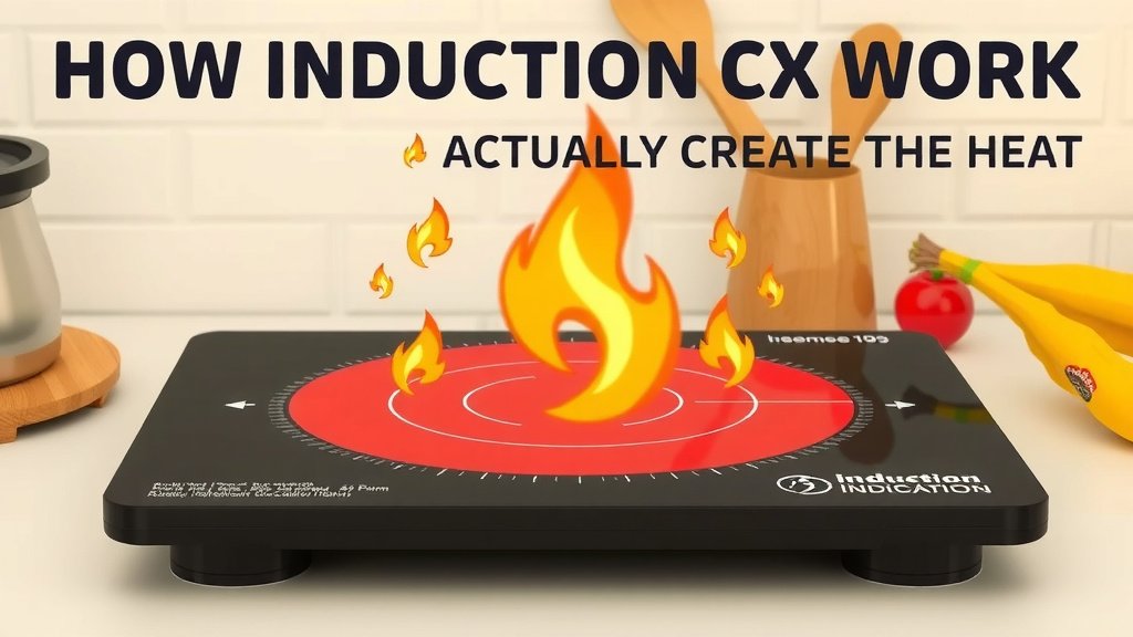 How Induction Cooktops Actually Create Heat