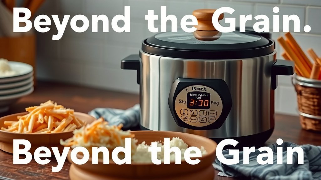 Beyond the Grain: What Else Can Your Rice Cooker Make?