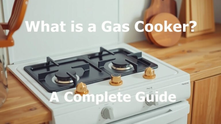What is a Gas Cooker? A Complete Guide