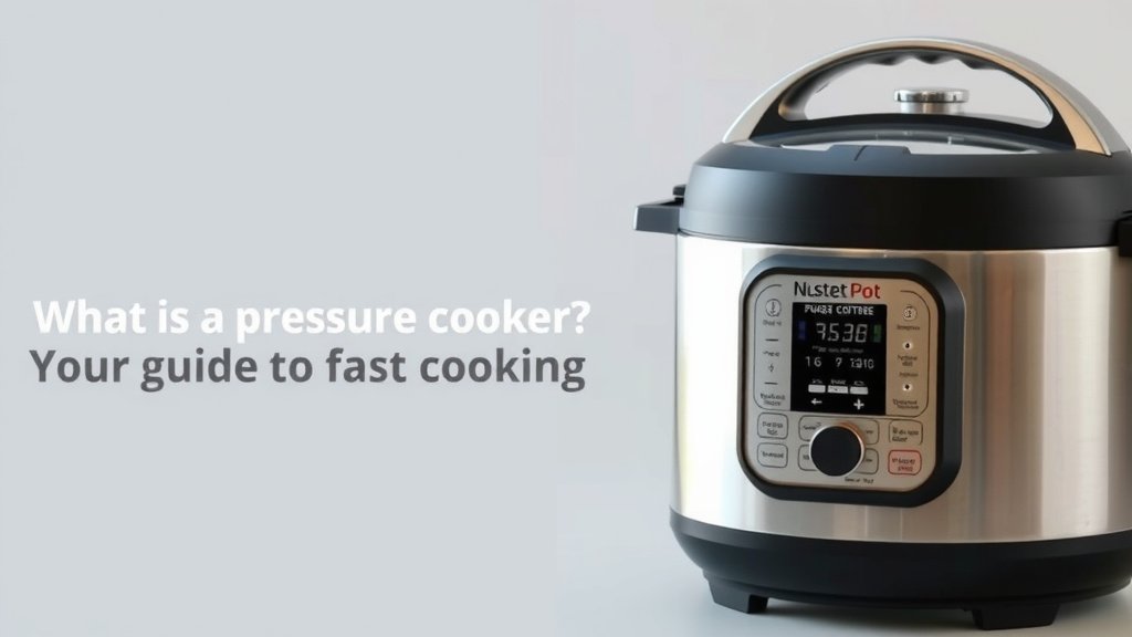 What Is a Pressure Cooker? Your Guide to Fast Cooking