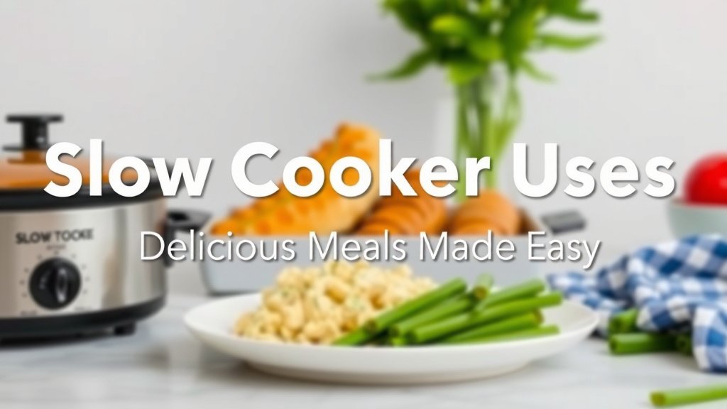 Slow Cooker Uses: Delicious Meals Made Easy