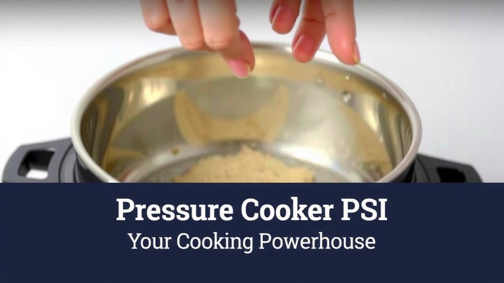 Understanding Pressure Cooker PSI: Your Cooking Powerhouse