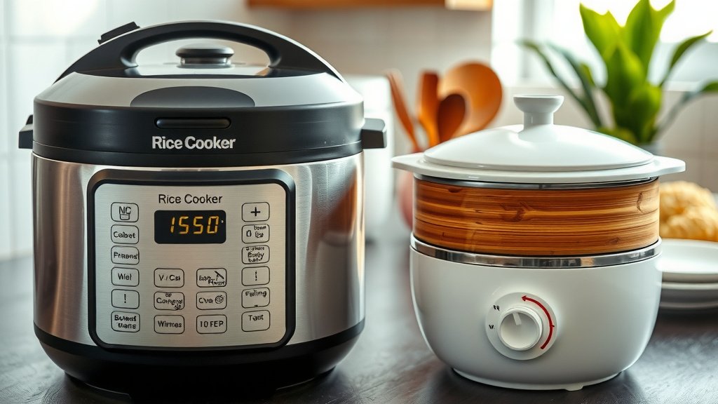 Rice Cooker vs. Steamer: Understanding the Core Differences