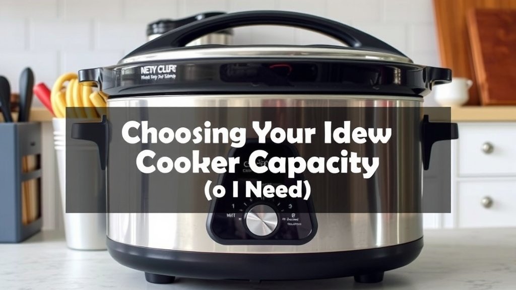 Choosing Your Ideal Slow Cooker Capacity