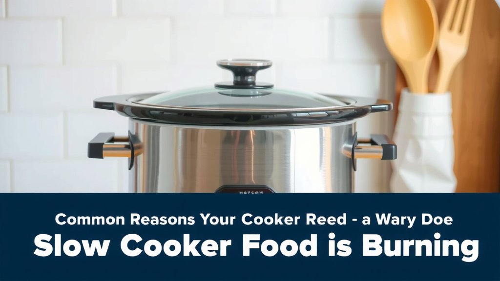 Common Reasons Your Slow Cooker Food Is Burning