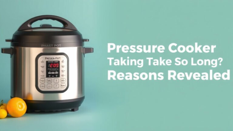 Pressure Cooker Taking Too Long Reasons Revealed
