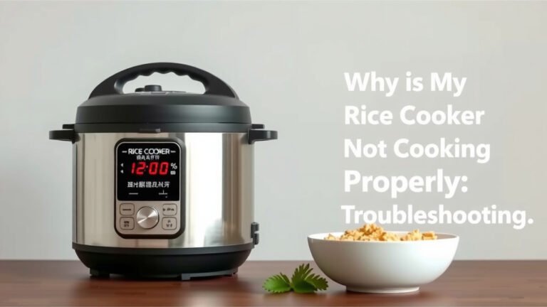 Rice Cooker Not Cooking Properly Troubleshooting Guide