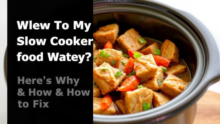 Slow Cooker Food Watery? Here's Why & How to Fix
