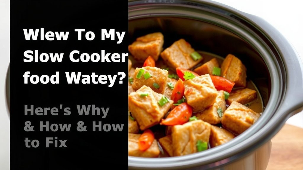 Slow Cooker Food Watery? Here's Why & How to Fix
