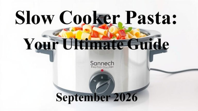 Slow Cooker Pasta: Your Ultimate Guide September 2026