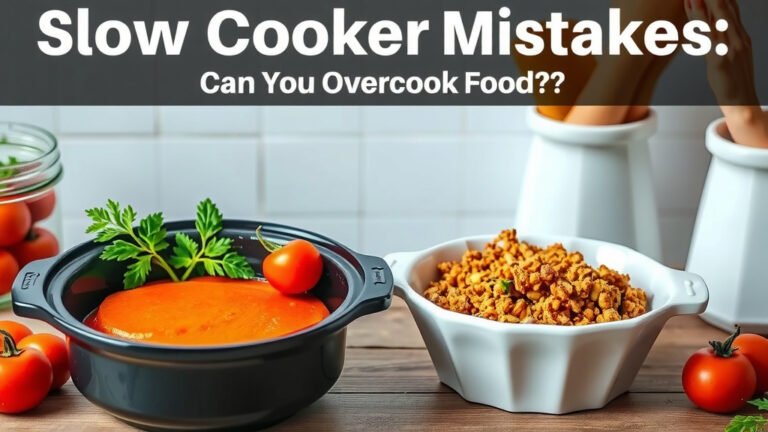 Slow Cooker Mistakes: Can You Overcook Food?