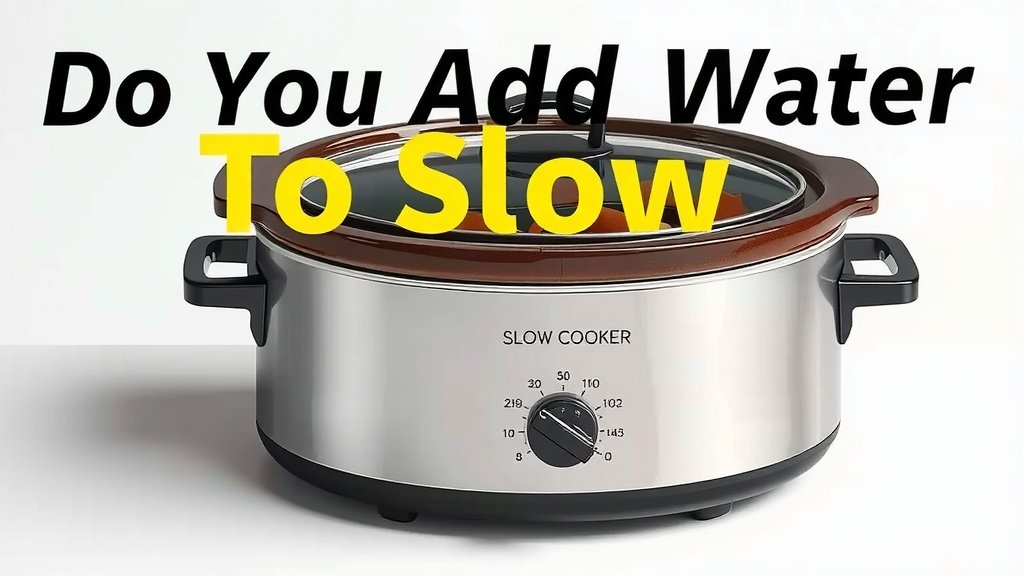 Do You Add Water To A Slow Cooker Recipes