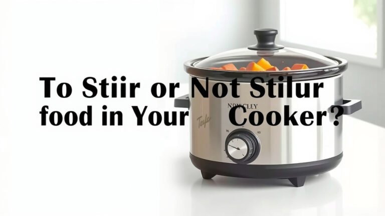 To Stir or Not Stir in Your Slow Cooker