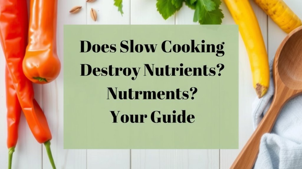 Does Slow Cooking Destroy Nutrients? Your Guide