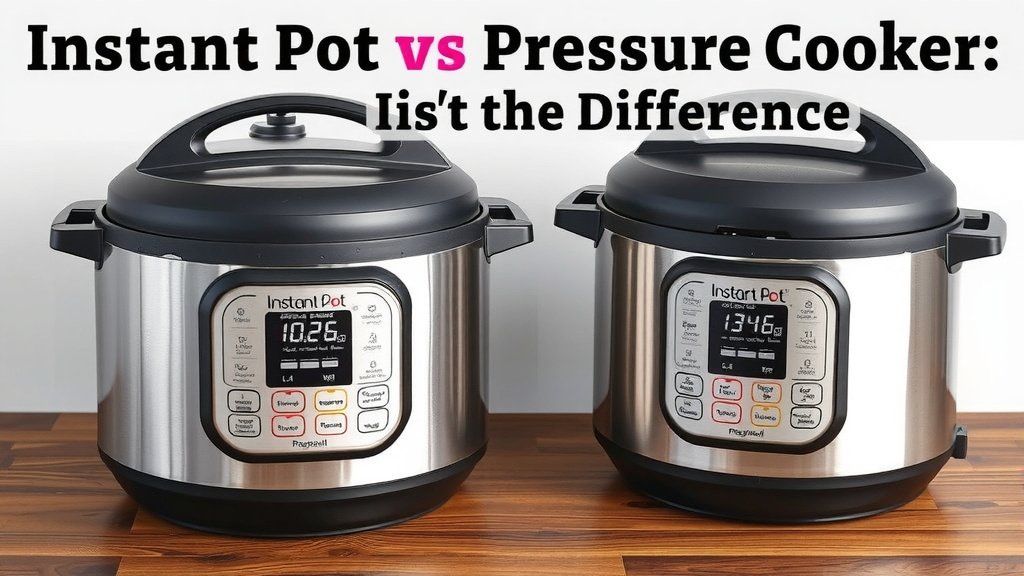 Instant Pot vs Pressure Cooker: What's the Difference