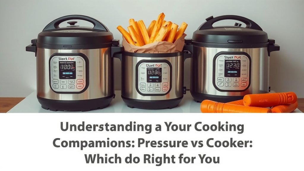 Understanding Your Cooking Companions: Pressure vs. Slow