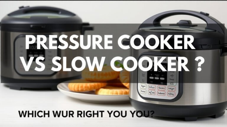 Pressure Cooker vs Slow Cooker: Which is Right for You
