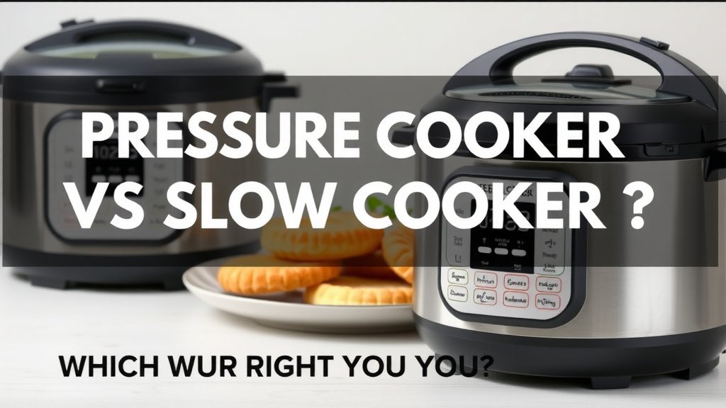 Pressure Cooker vs Slow Cooker: Which is Right for You