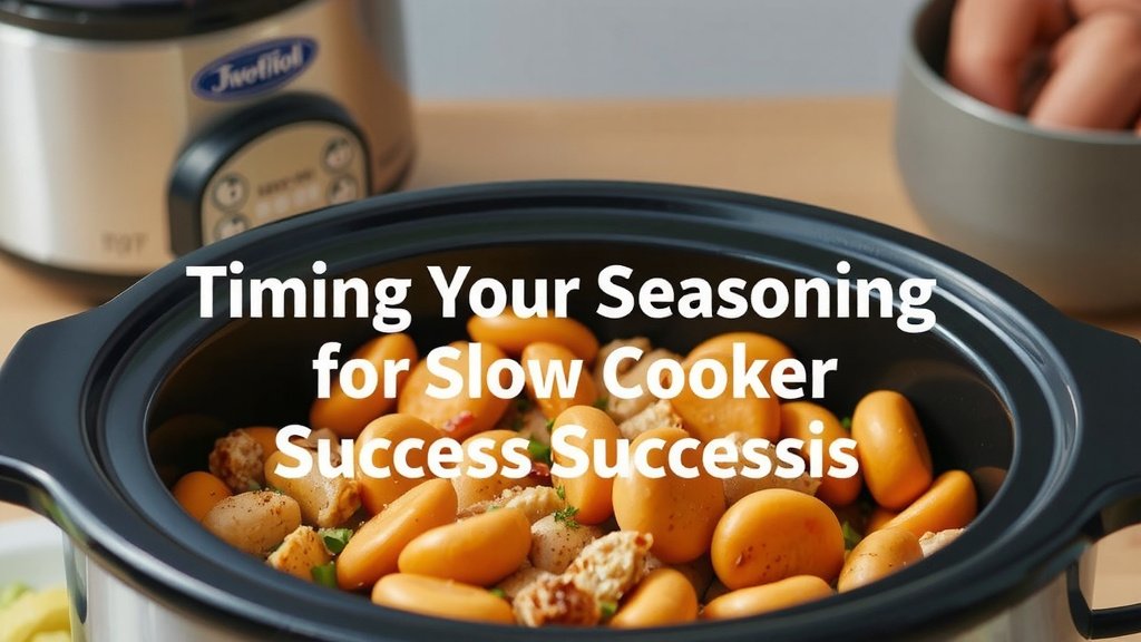 Timing Your Seasoning for Slow Cooker Success