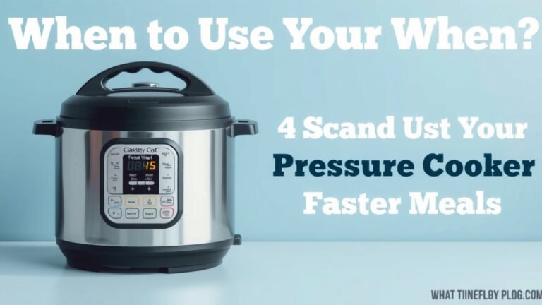 When to Use Your Pressure Cooker for Faster Meals