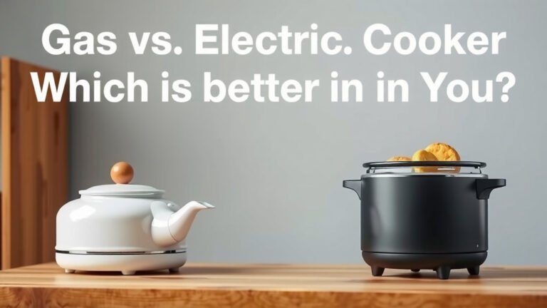 Gas vs Electric Cooker: Which is the Best Choice for You