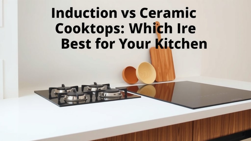 Induction vs Ceramic Cooktops: Which is Best for Your Kitchen