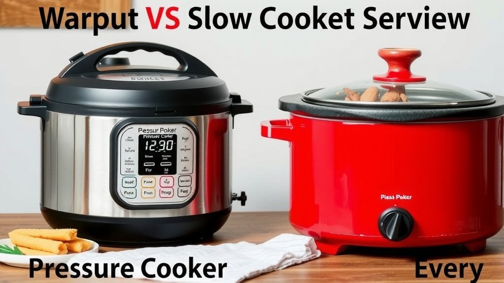 Pressure Cooker vs Slow Cooker Which Is Best For You