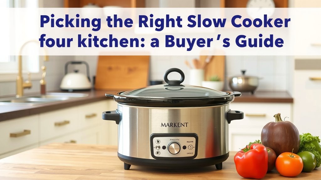 Picking the Right Slow Cooker for Your Kitchen