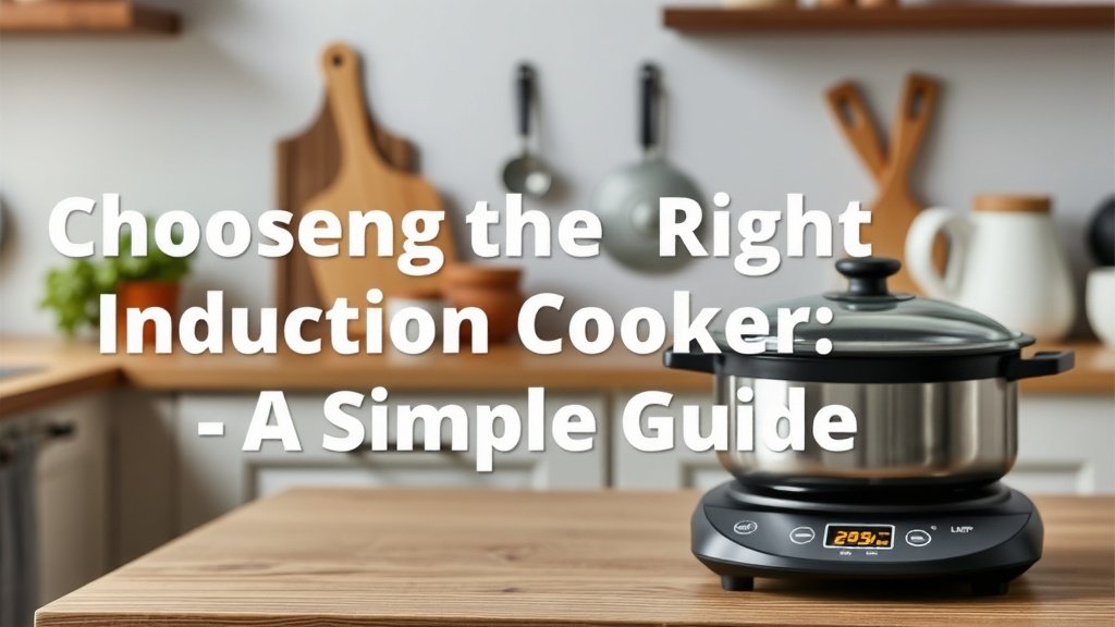 Choosing the Right Induction Cooker: A Simple Guide