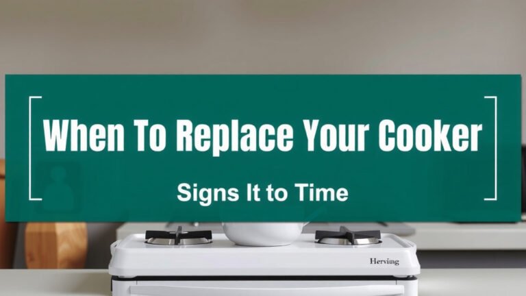 When to Replace Your Cooker: Signs It's Time