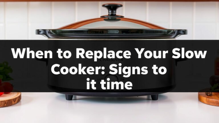 When to Replace Your Slow Cooker: Signs It's Time