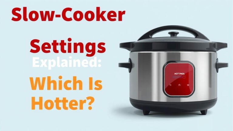 Slow Cooker Settings Explained: Which Is Hotter