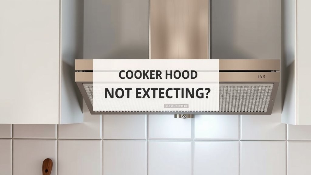 Cooker Hood Not Extracting? Common Reasons & Fixes